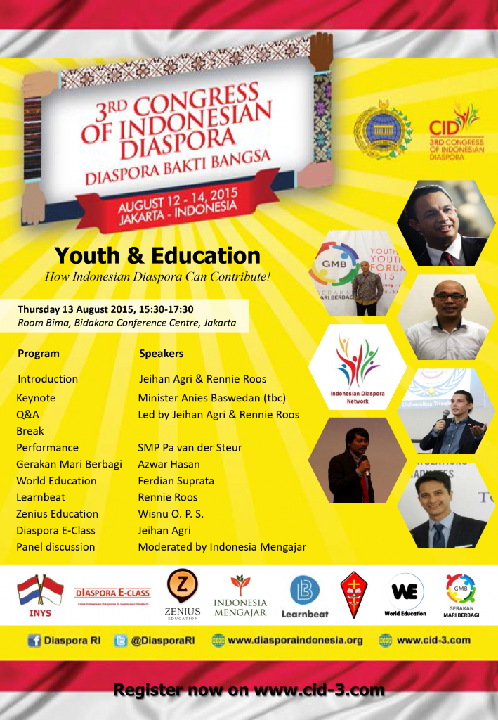 Youth & Education at CID3 - 13 August 2015