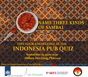 Indonesia Pub Quiz 19 September